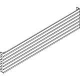 MTS-I Quick Ship Multi-Rail Bin Holder Standard 46"L, EZE Blue redirect to product page